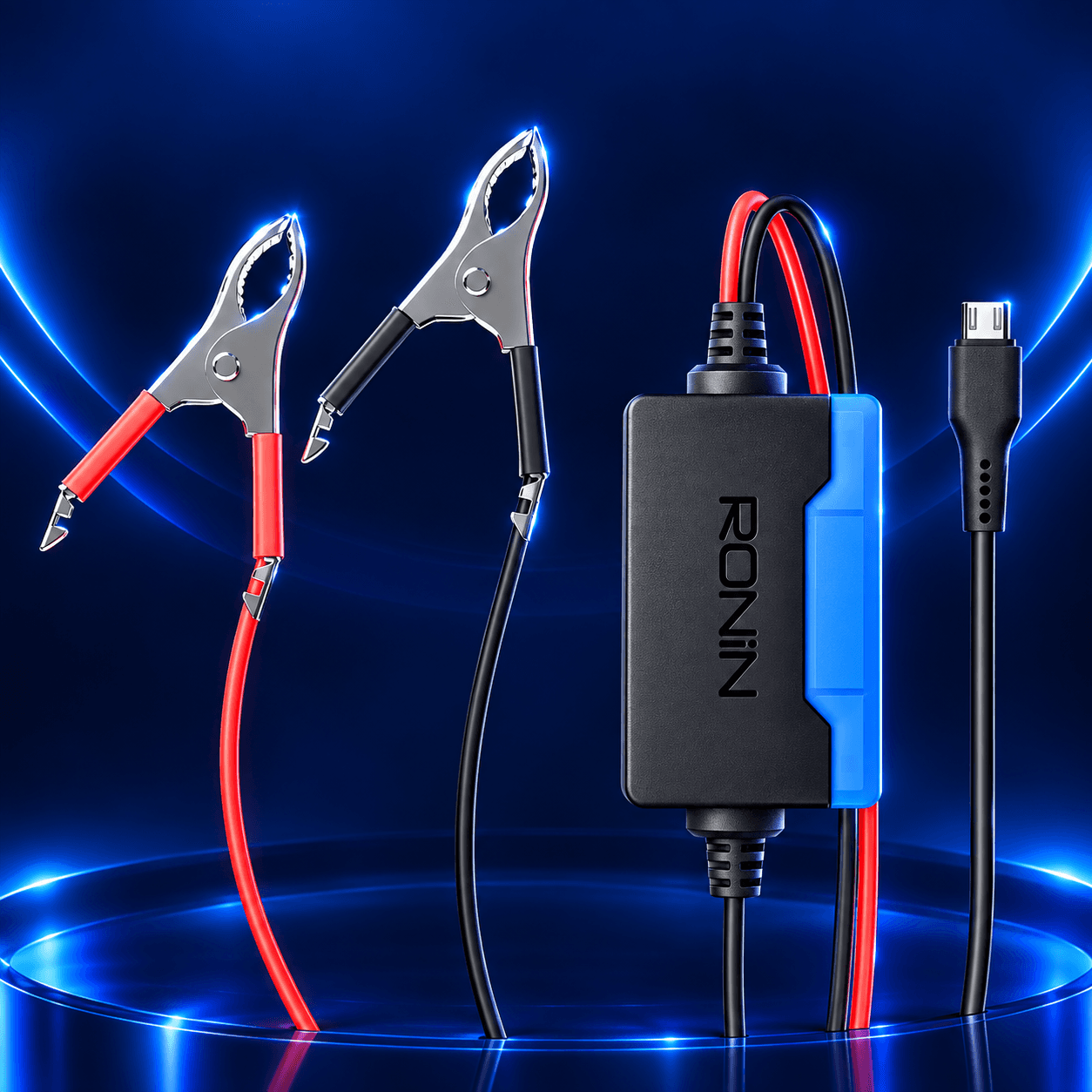 RONIN R-777 Clip-On Battery Charger (Android)