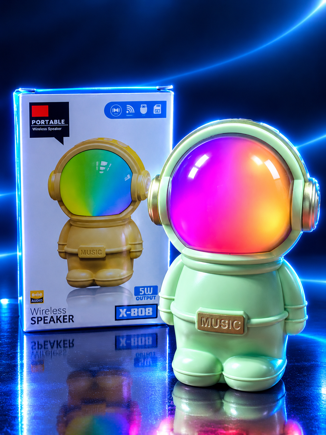 X-808 Astronaut Portable Wireless Speaker